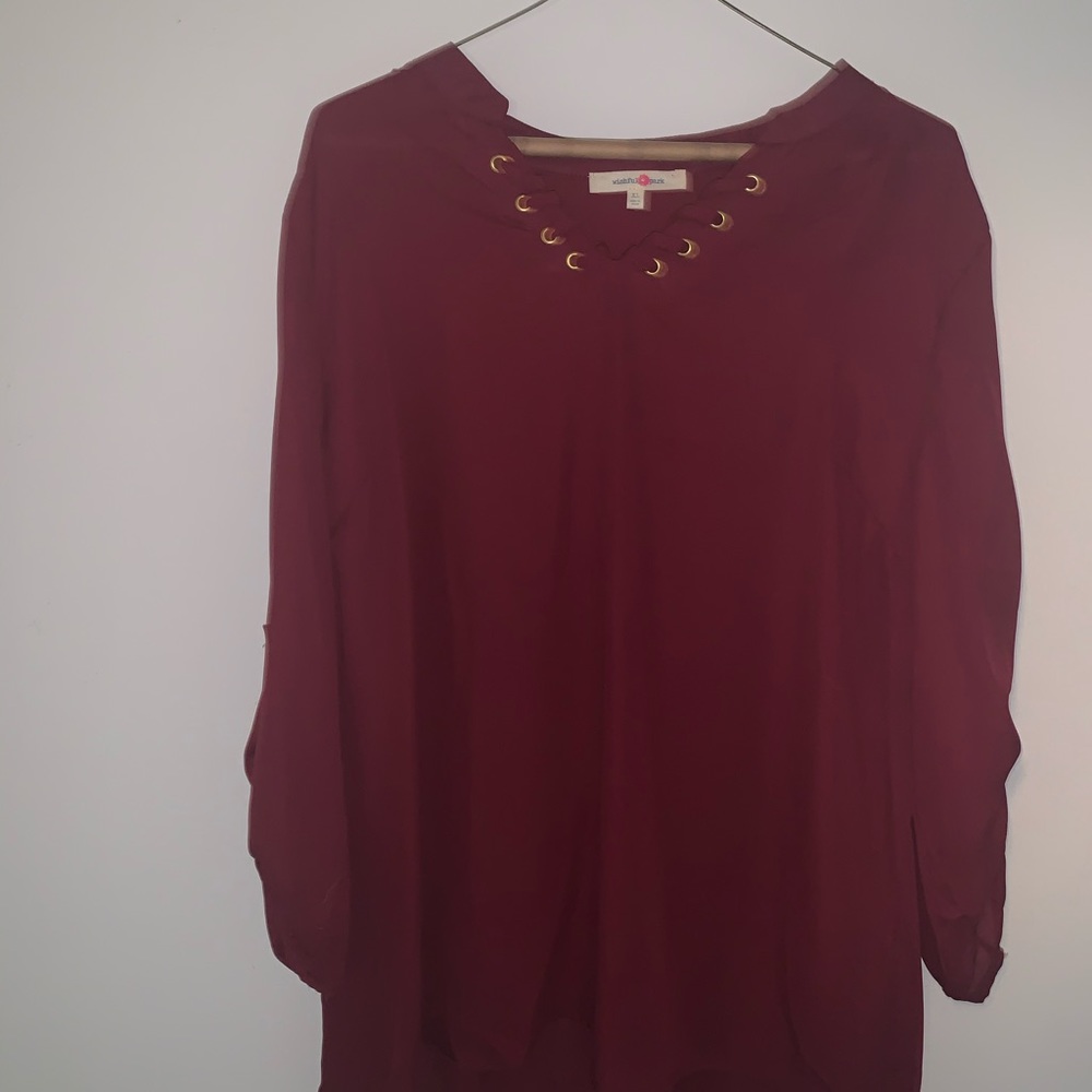 long sleeve blouse